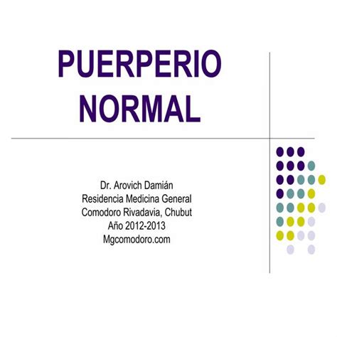 Puerperio Normal Y Patol Gico Keyler Brito Udocz