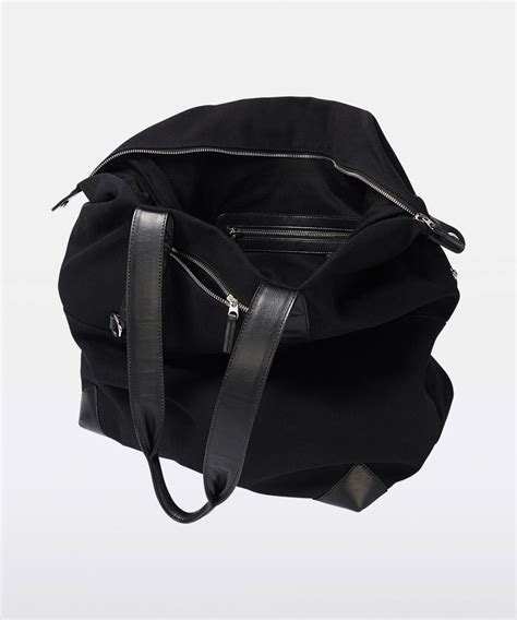 Atlas Lifestyle Co Canvas Leather Bag Black Bags Accessories Shop