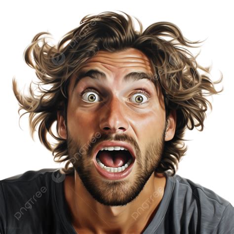 Surprise Man Transparent Background, Beautiful, Model, Surprised PNG Transparent Image and ...