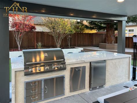 Outdoor Kitchen with Pergola Project - Top Home Builder