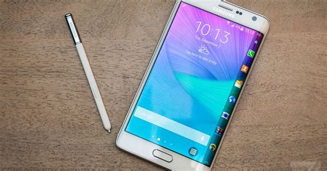 The Galaxy Note Edge Is A Flagship Phone With An Entirely New Kind Of Curved Display The Verge