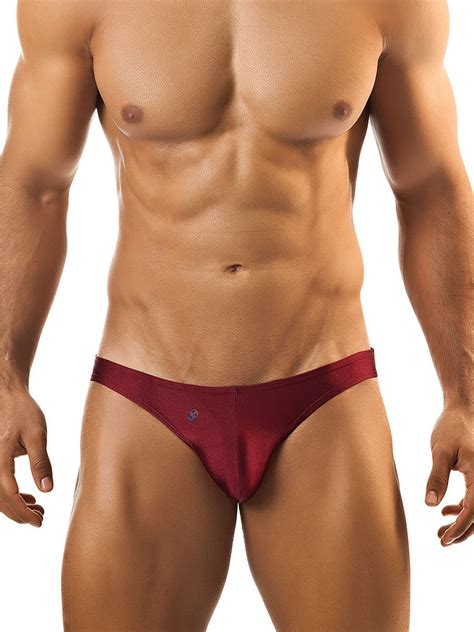 Joe Snyder Shining01 Bikini Brief Wine Dexer Maenner Unterwaesche