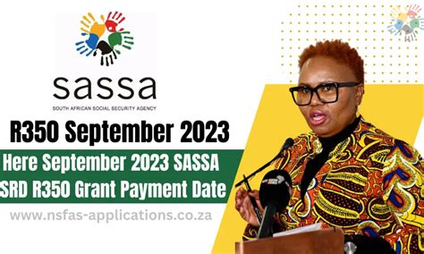 Here September 2023 Sassa Srd R350 Grant Payment Date