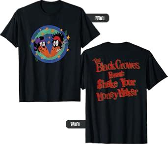 Amazon 公式 Black Crowes Shake Your Money Maker Tシャツ Tシャツカットソー 通販