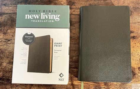 Nlt Giant Print Personal Size Bible Filament Enabled Edition Bible