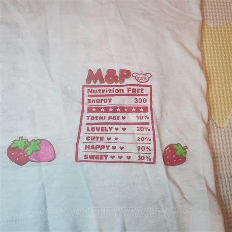 Mezzo Piano Sweet Strawberry Tee Worn Lightly No Depop