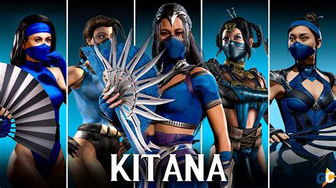 Mortal Kombat Kitana Evolution 1993 2023 2k 60fps Youtube