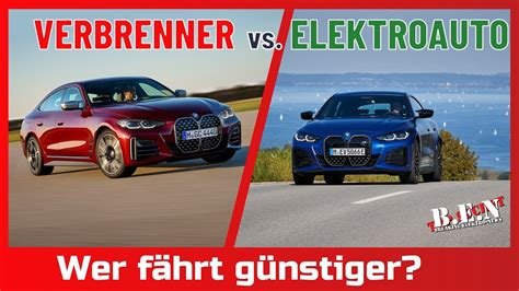 VERBRENNER vs ELEKTROAUTO Wer fährt günstiger YouTube