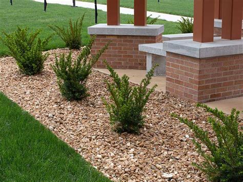 Decorative Stone Mulch Landscaping Shelly Lighting