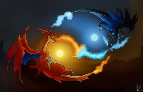 Shiny Mega Charizard Y Wallpaper