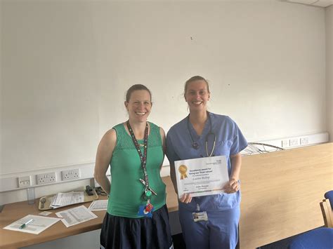 Siobhan Harrington on Twitter: "@UHD_NHS staff excellence award for Dr ...