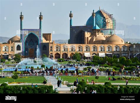 Iran Isfahan Imam Square Jameh Mosque Or Friday Mosque World