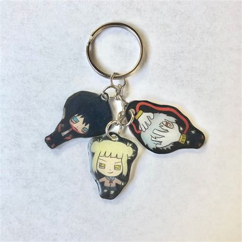 Anime Character Keychains Etsy