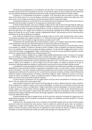 Cid Comentario De Texto RESUELTO PARA PRIMERO BACH Pdf