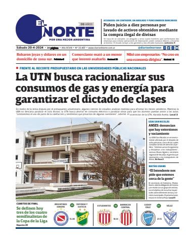 Diario El Norte Edici N Digital Martes De Abril