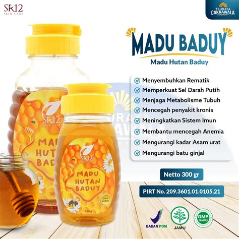 Jual Madu Hutan Baduy SR12 Asli 100 Premium 300 Gram Untuk