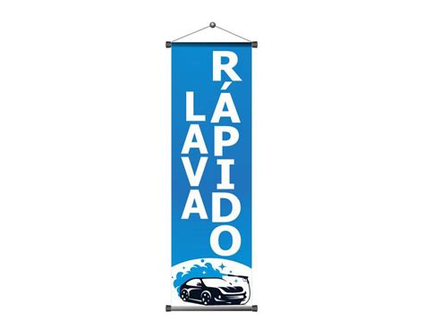 Banner Lava Rápido mod1 KRadesivos