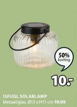 Isfugl Solarlamp Aanbieding Bij Jysk