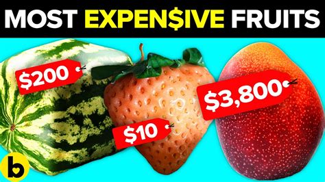 11 Most Expensive Fruits In The World | Sports Health & WellBeing