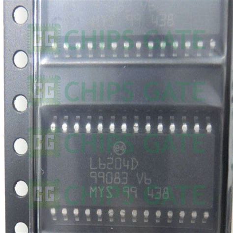 1PCS ST L6204D SOP 28 DMOS DUAL FULL BRIDGE DRIVER EBay