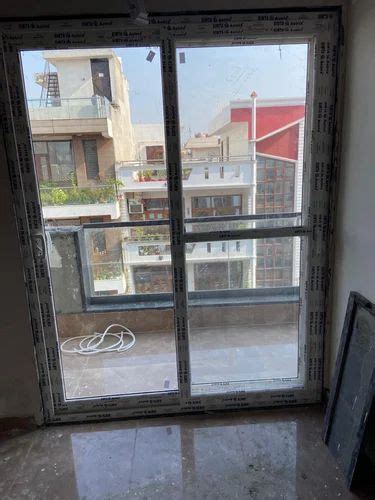 Lesso 3 8 Mm Upvc Two Track Window At Rs 450 Sq Ft In Ghaziabad ID