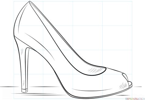 Come Si Disegna Una Scarpa A Tacco Alto Tutorial Per Disegnare