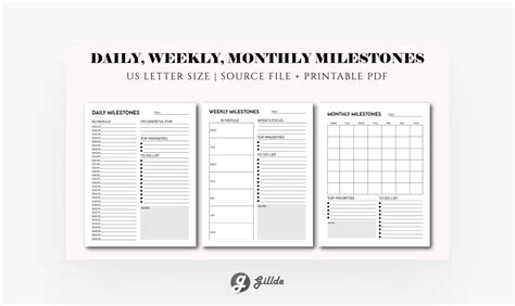 10 Free Printable Planner Pages - Inspiration & Productivity for Everyone