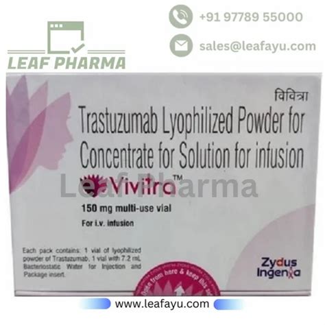 Trastuzumab Injections Eleftha 440mg Trastuzumab Lyophilized Powder