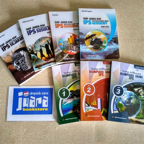 Jual Buku Olimpiade Sains IPS Geografi Ekonomi Sejarah Sosiologi SMP