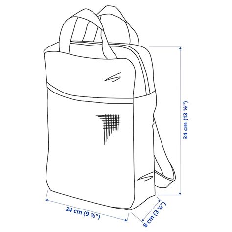 Pivring Backpack Light Gray 24x8x34 Cm9 L 9 ½x3 ¼x13 ½2 Gallon