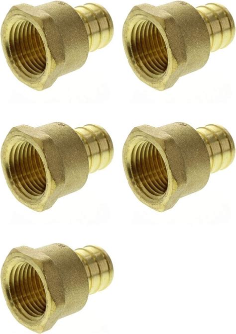 1 2 Pex Brass Female Adapter Crimp Lead Law Compliant