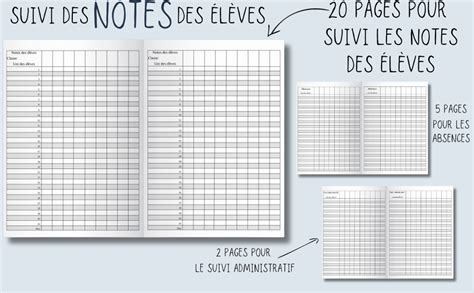 Agenda De Bord Enseignant Carnet De Bord A Pour Professeurs