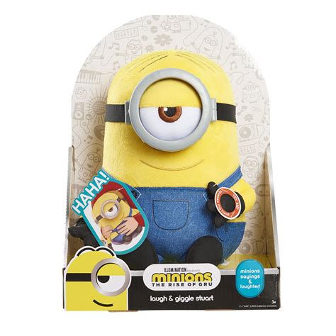 Illuminations Minions The Rise Of Gru Laugh And Giggle Kevin Plush By