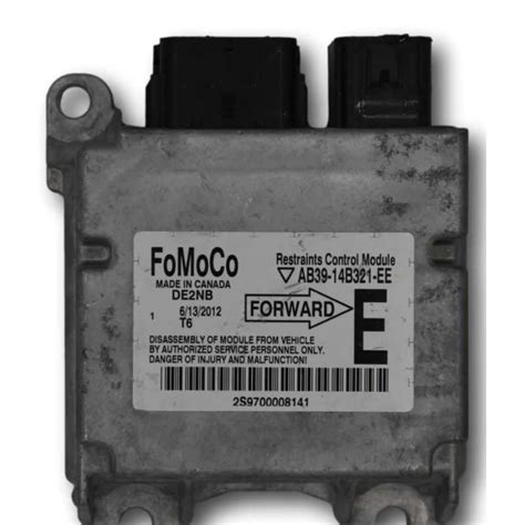 Airbag Sensor Control Unit Ecu Ford Ranger Ab B Ee