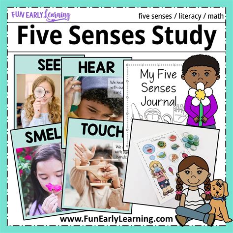 5 Senses Chart For Kindergarten