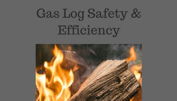 Gas Log Safety & Efficiency - Are Ventless Gas Logs Safe?