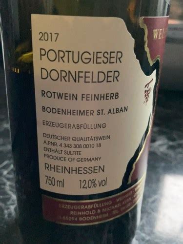 Gauer Bodenheimer St Alban Portugieser Dornfelder Vivino Us