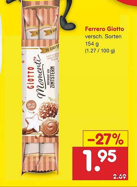 Ferrero Giotto Angebot Bei Netto Marken Discount 1Prospekte De