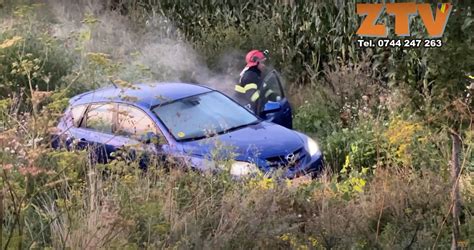 Masina A Luat Foc La Intrarea In Localitatea Criseni ZTV Ro Zalau TV