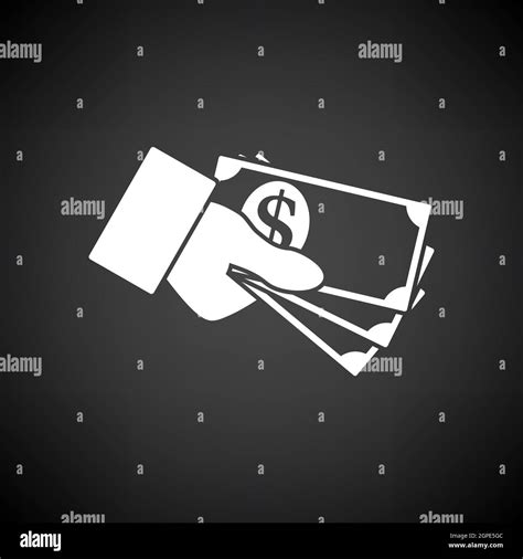 Hand Holding Money Icon Stock Vector Image Art Alamy