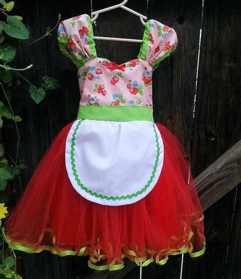 Strawberry Shortcake dress STRAWBERRY dress Strawberry