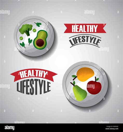 Healthy Lifestyle Sport Gym Food Stock Vector Image And Art Alamy