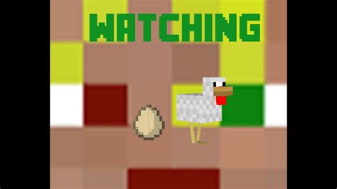 how to make a chicken lay eggs in minecraft