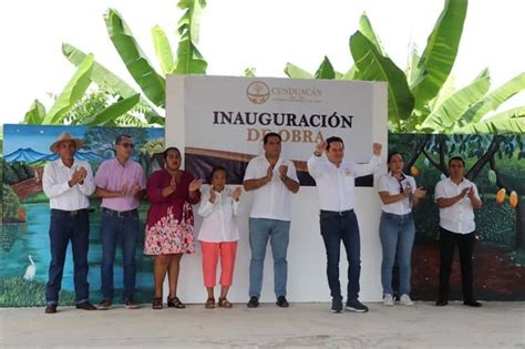 Inauguran Obra Carretera En El Ejido San Eligio Cunduacán