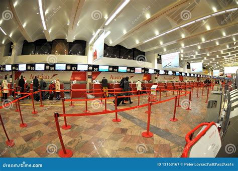 Check In In Vienna Airport Editorial Photography Image Of Arrival 13163167