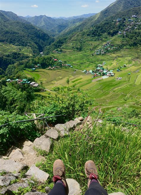 The token hiking boot pic: Batad, Philippines. : r/hiking