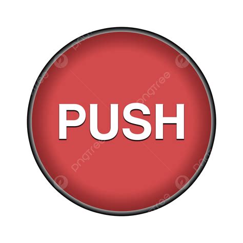 Push Button, Push, Push Icon, Button PNG Transparent Clipart Image and ...