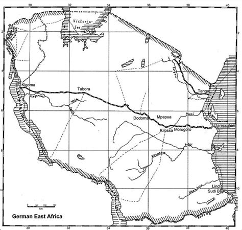 German East Africa in 1914. 1 used by permission of the author and ...