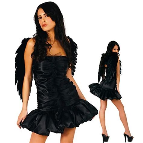 Cosplay Role Playing Vampire Fallen Angel Costume Adult Christmas