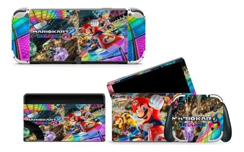 Skin Para Nintendo Switch Oled Modelo 10952nso Mario Meses Sin Interés